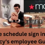 this emage a My insite schedule sign in process macy's employee Guide