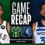 Milwaukee bucks vs Timberwolves Match Player Stat for Game 2 (February 24, 2024)