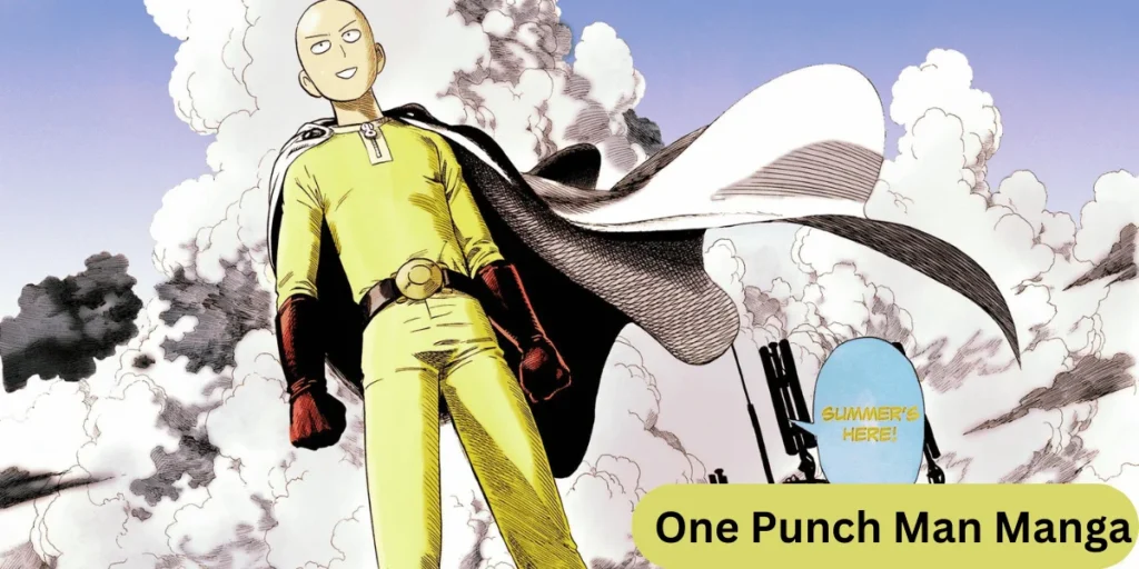 This emage showing a One Punch Man Manga