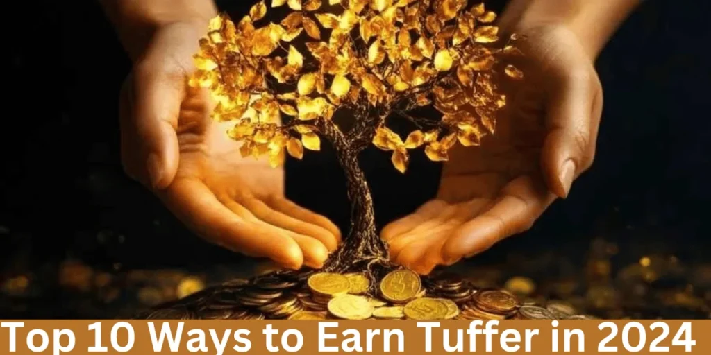 This emage showing a Top 10 Ways to Earn Tuffer in 2024