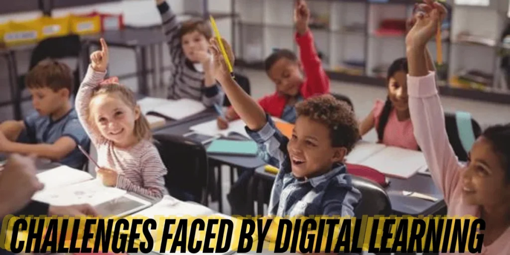 This emage showing a Challenges Faced by Digital Learning and How EzClasswork Solves Them