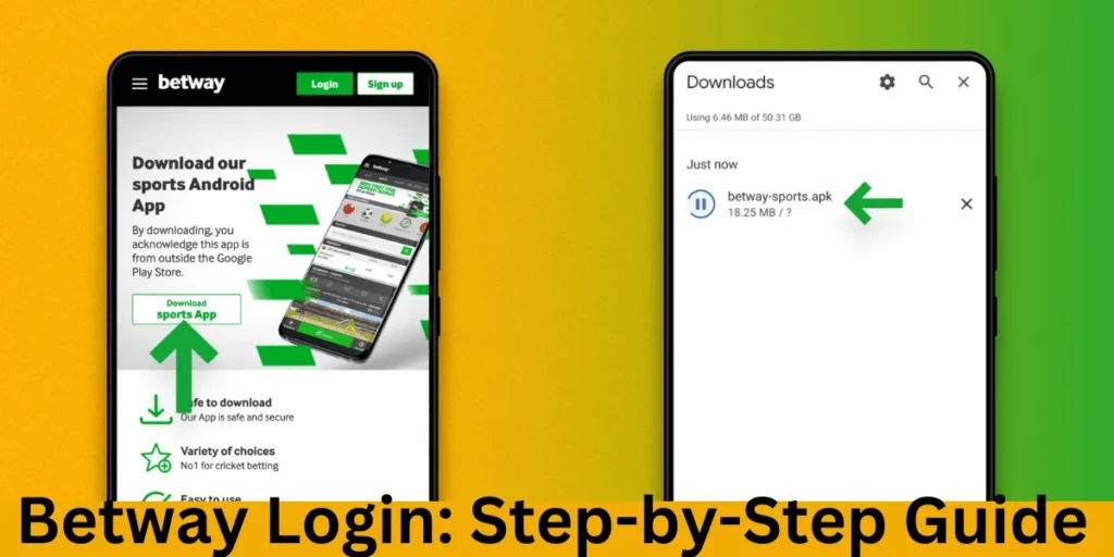 This emage showing a Betway Login: Step-by-Step Guide